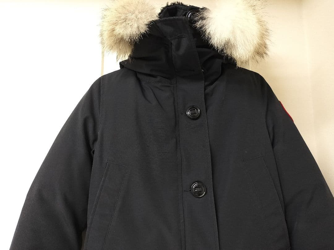 りん☆美品☆カナダグース　レディース　ダウンジャケット　ブラック　XS