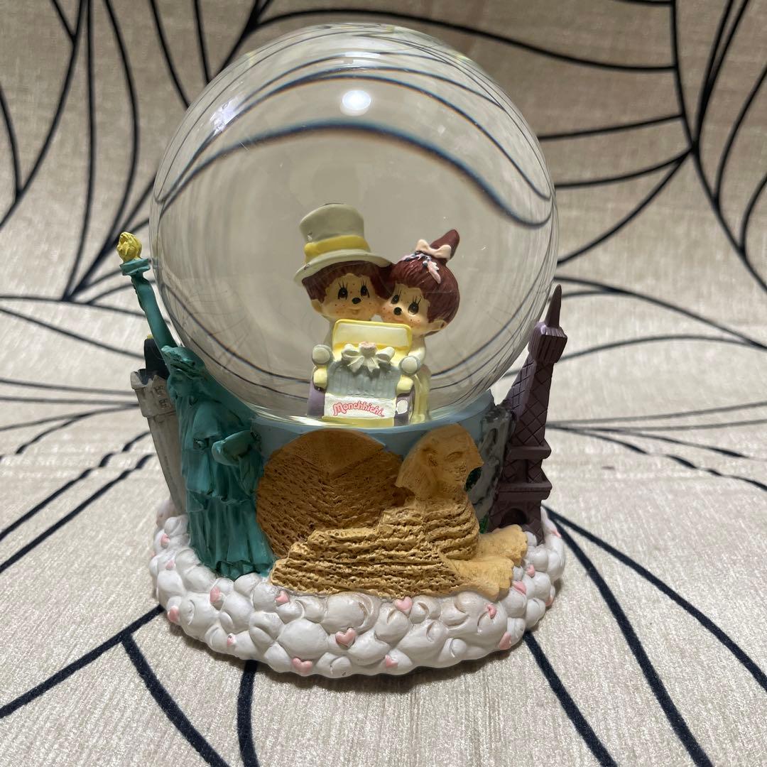 モンチッチ　スノードーム　オルゴール　稼働品　激レア！希少