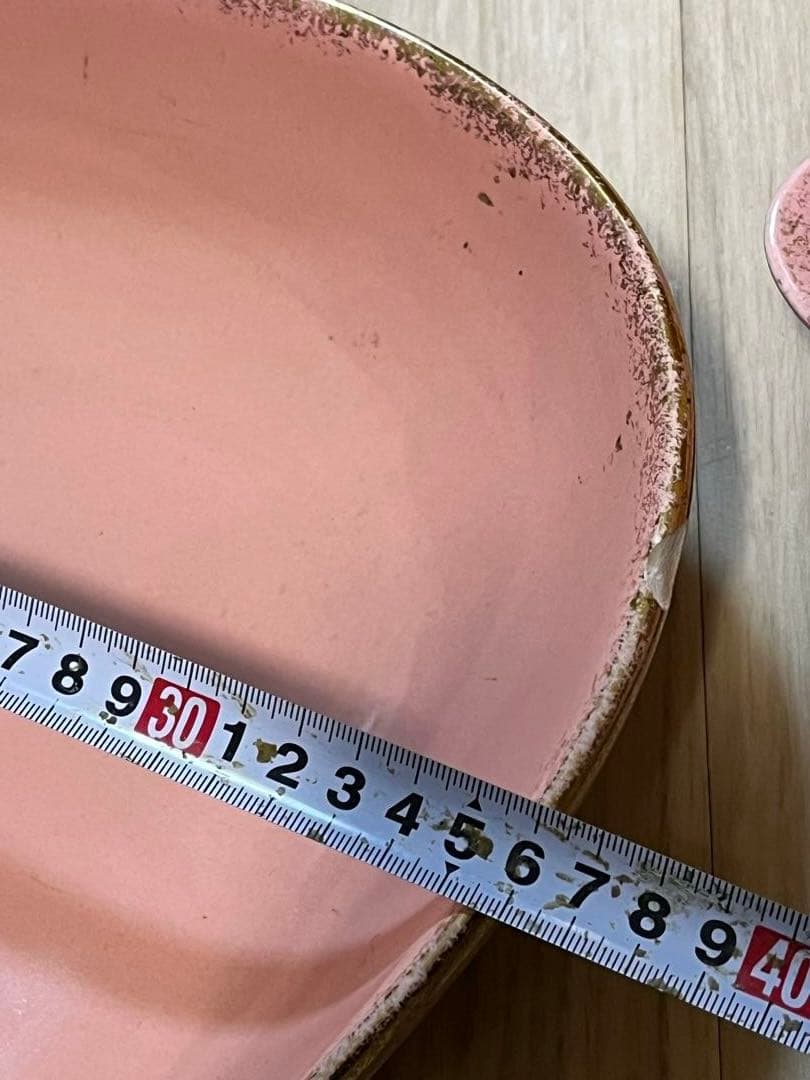 USA GILNER製 ピンク ブーメラン型トレイ３点　ビンテージ　ロカビリー