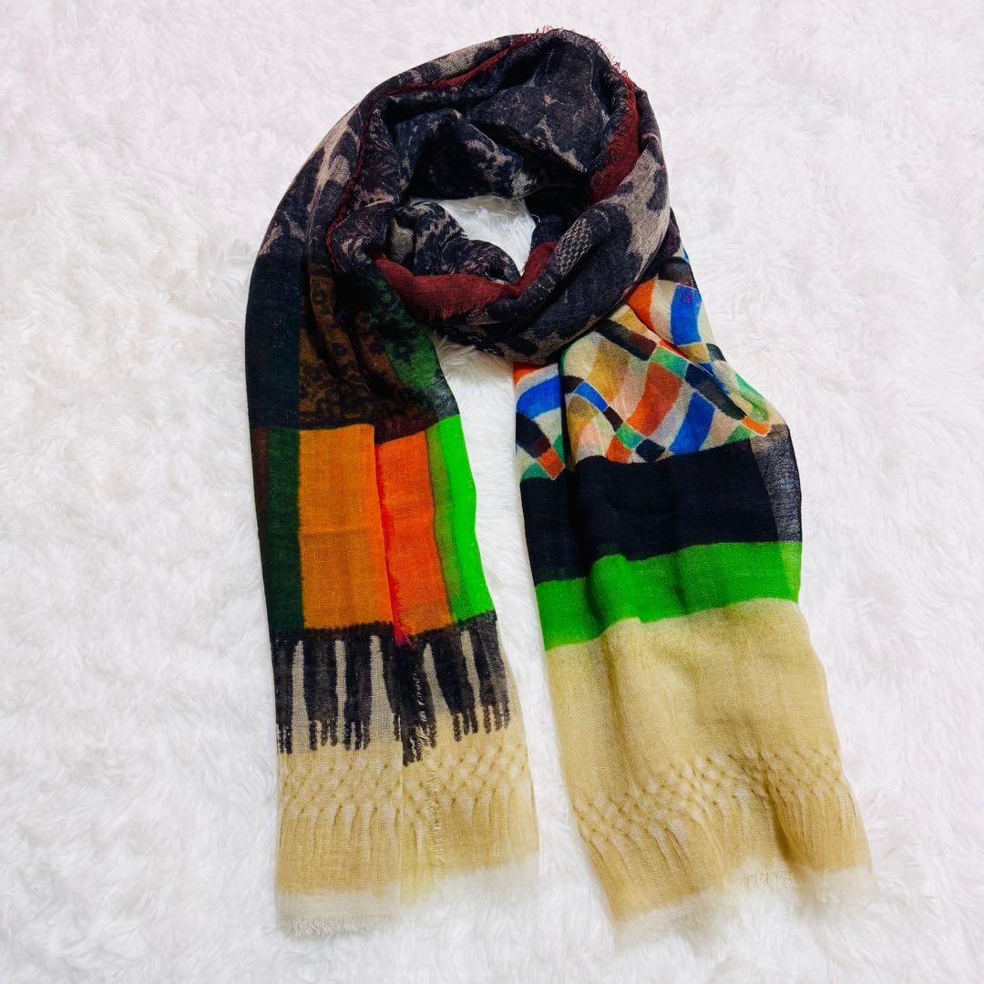 【新品・未使用】Pierre-Louis Mascia 多色使いストール