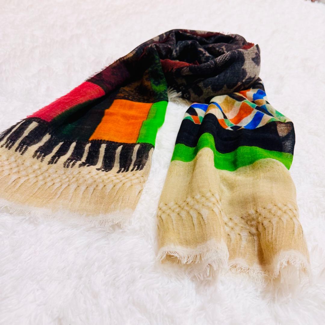 【新品・未使用】Pierre-Louis Mascia 多色使いストール