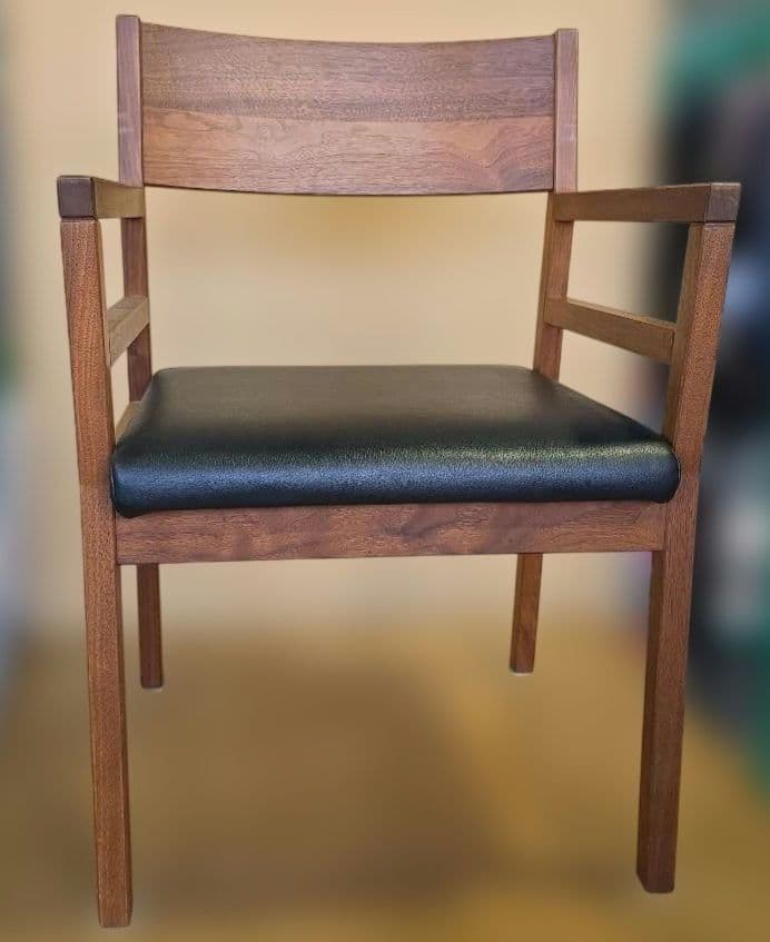 MasterWal アームチェア ブラウン　ウォールナット