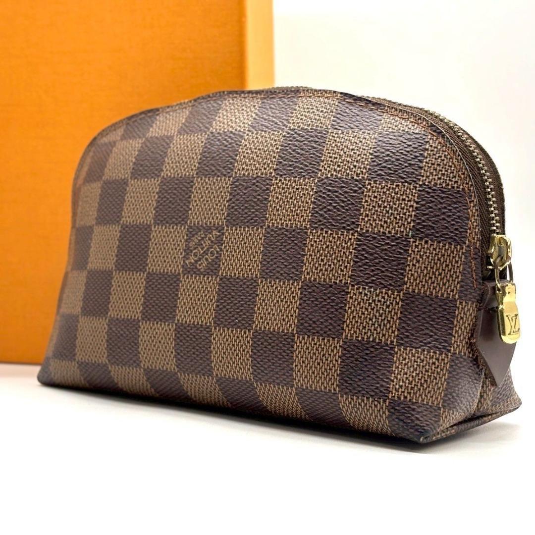 ま*り様 ルイヴィトン　ポシェット・コスメティック ダミエ ポーチ 化粧ポーチ