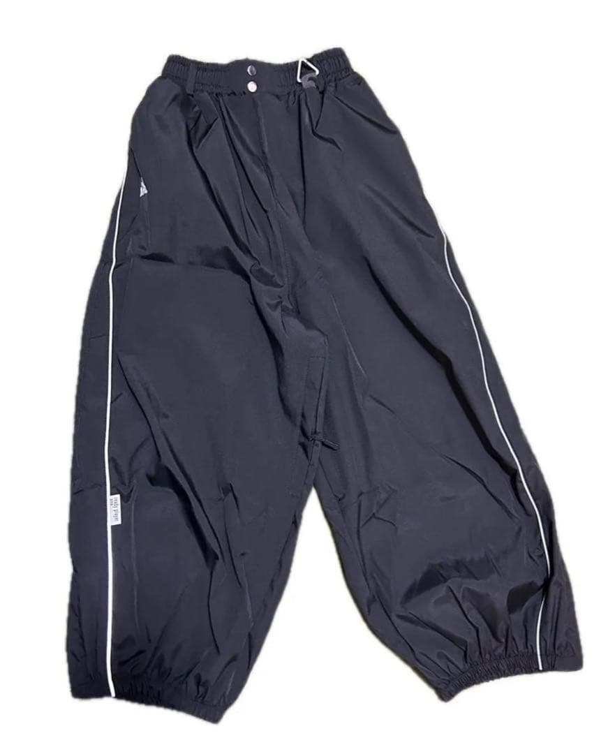 スノーボードウェア　ユニセックス　ブラック Mサイズ ワイドジョガーパンツ