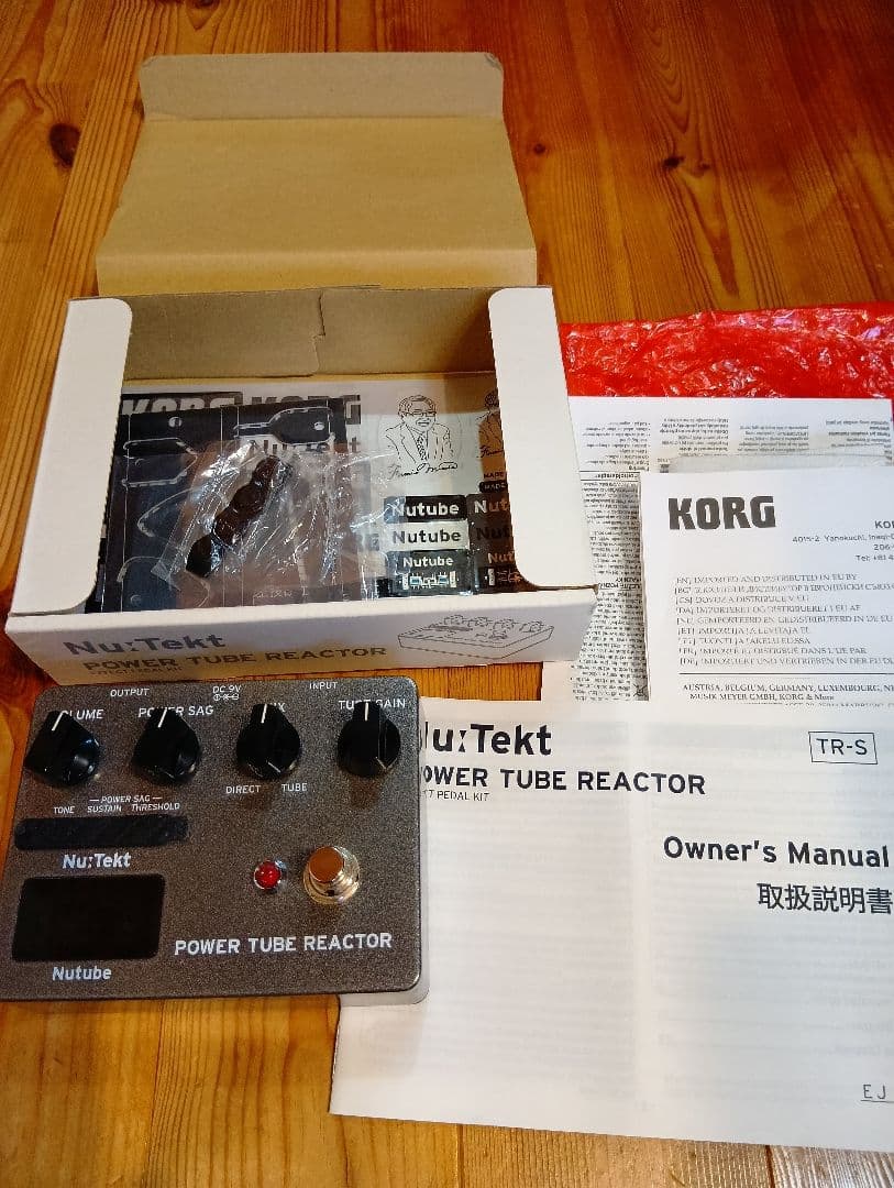 ギター KORG TR-S Nu:Tekt Power Tube Reactor