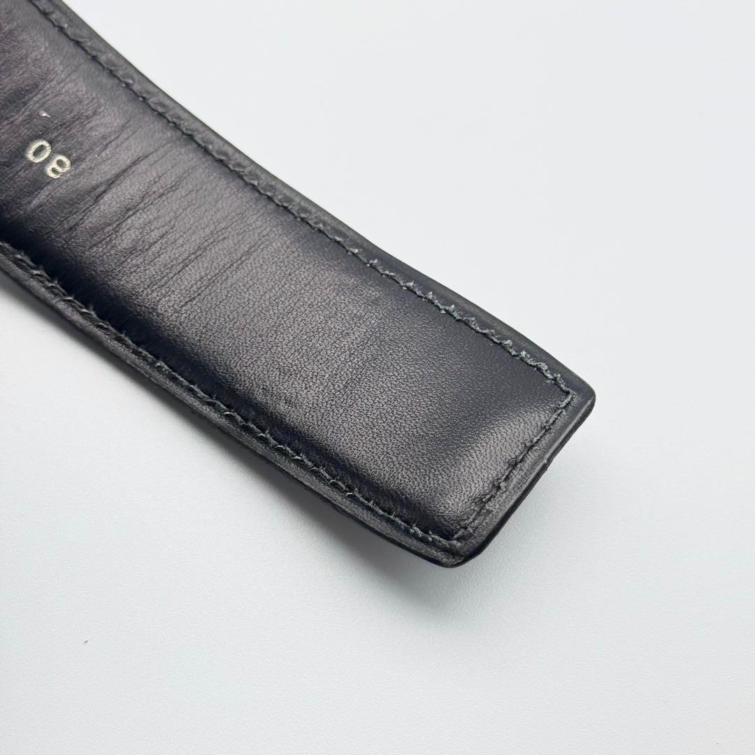 CELINE セリーヌ ベルト 馬車金具 クロコダイル ゴールド金具 男女兼用