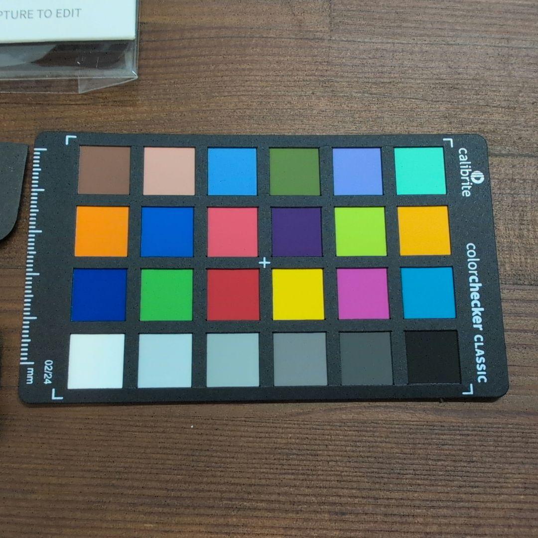 ColorChecker Classic Mini 色彩補正パレット①