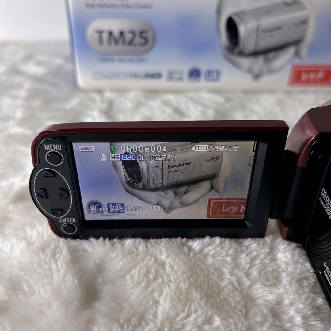 【極美品】Panasonic HDC-TM25 ビデオカメラ 8GB