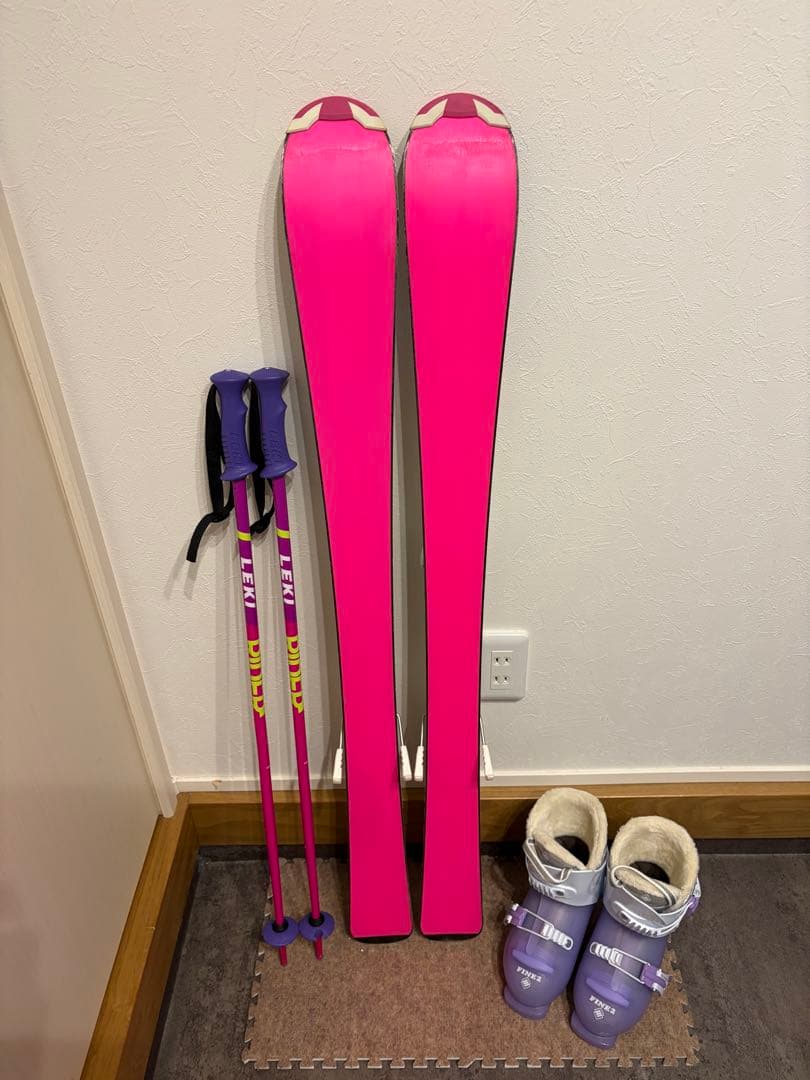 ★女の子用 4点セット メンテナンス.HOTWAX済★ atomic head