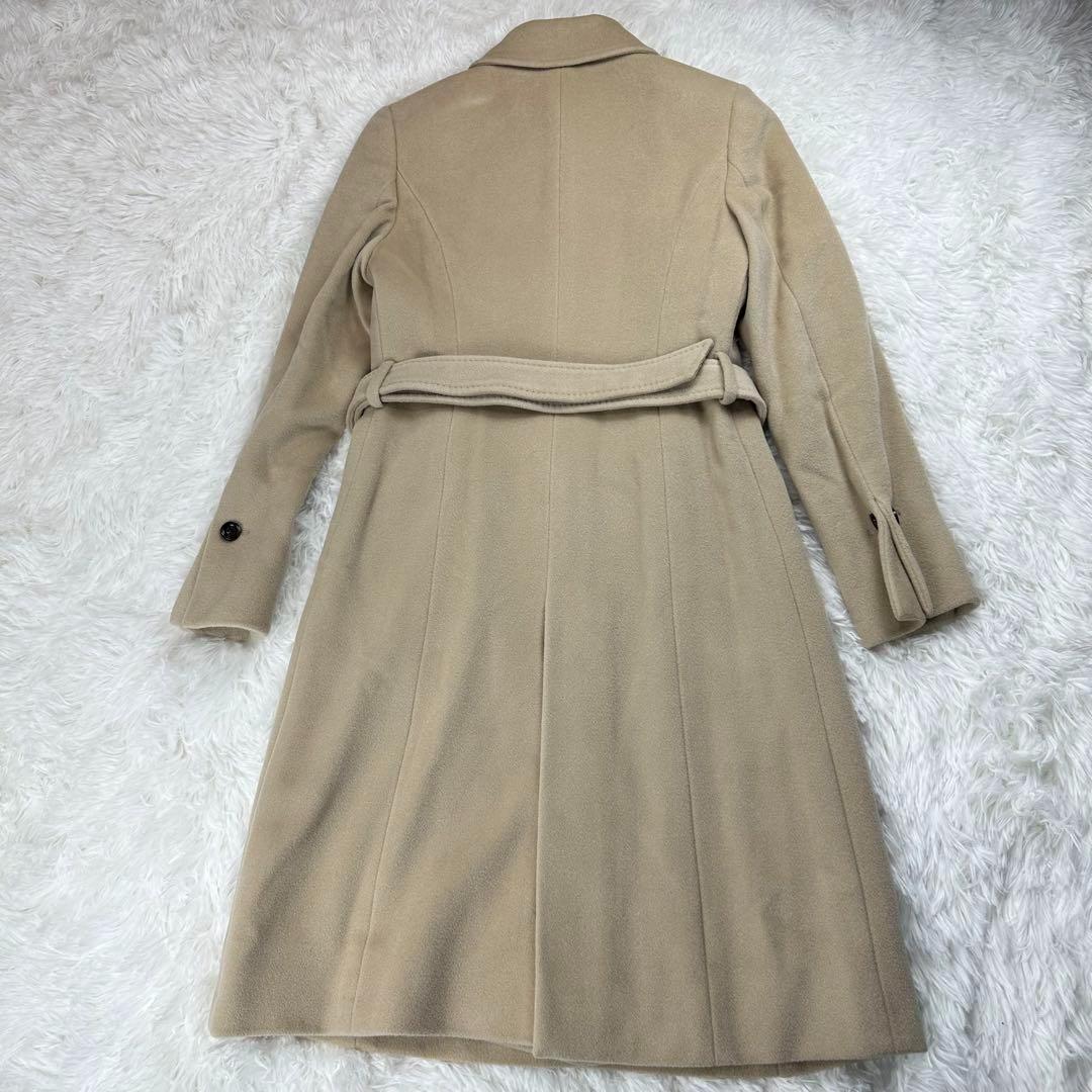 23区✨ウール カシミヤ アンゴラブレンド ロングコート ベージュ サイズ38