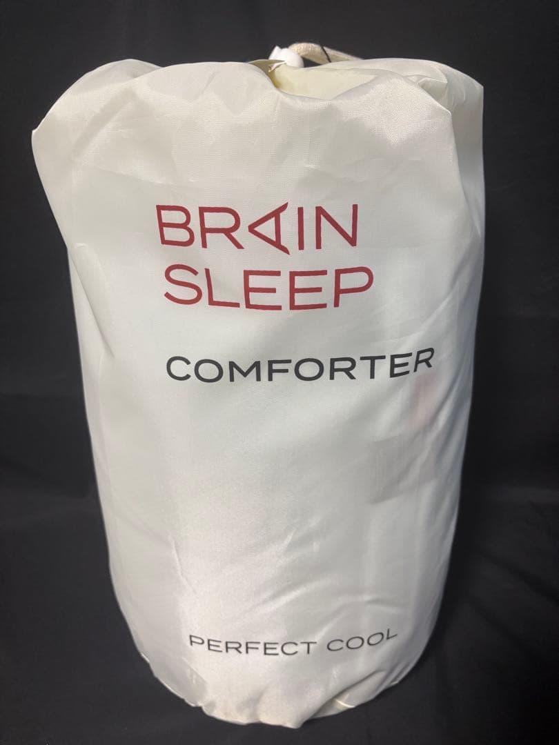 新品 ブレインスリープ コンフォーター クール シングル アイスブルー