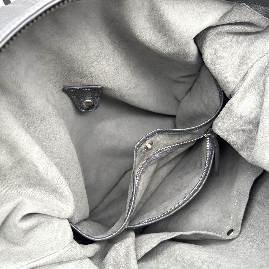 ガレリアント トートバッグ イタリア製レザー 大容量 A4