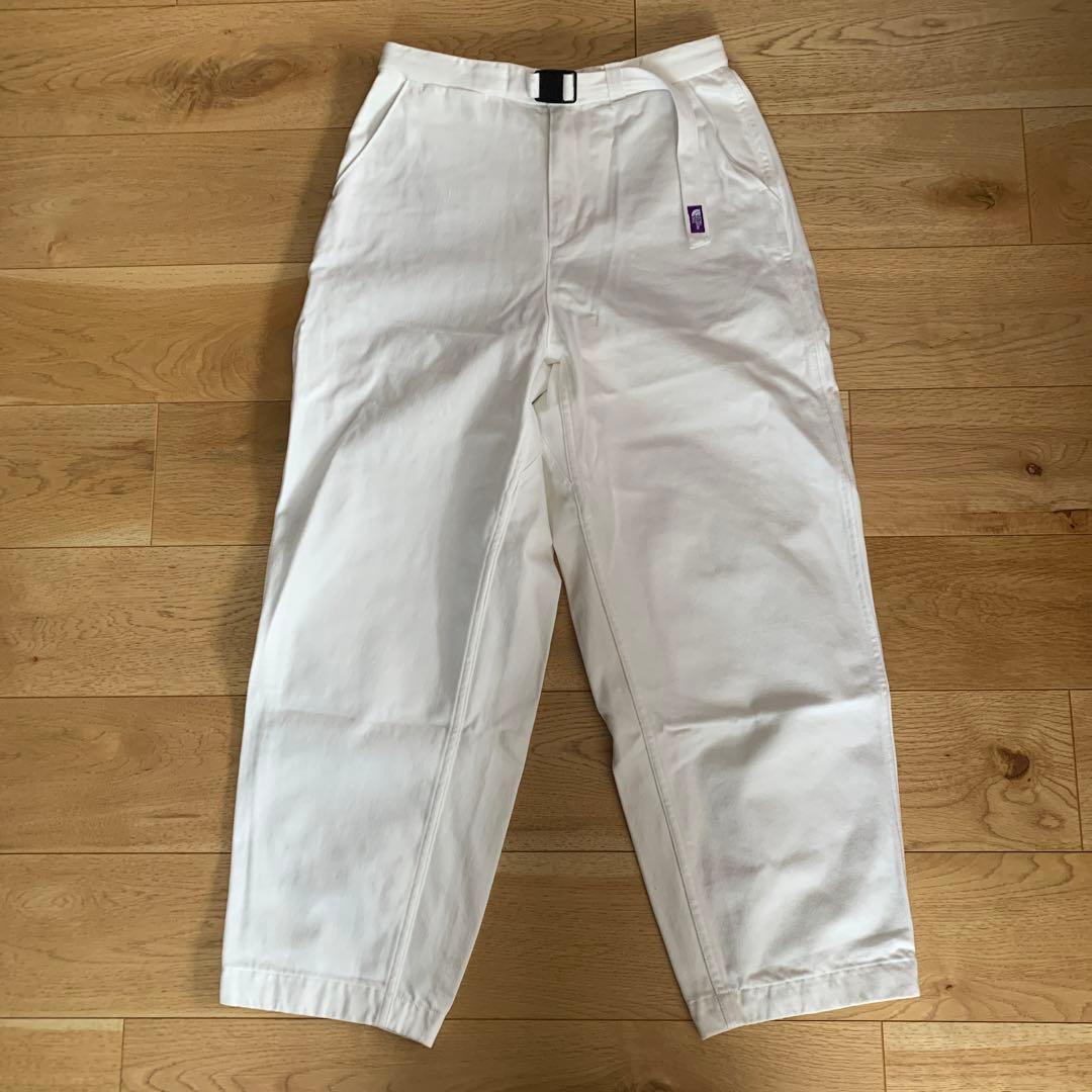 THENORTHFACE パープルレーベル ワイドデニムテーパードパンツ