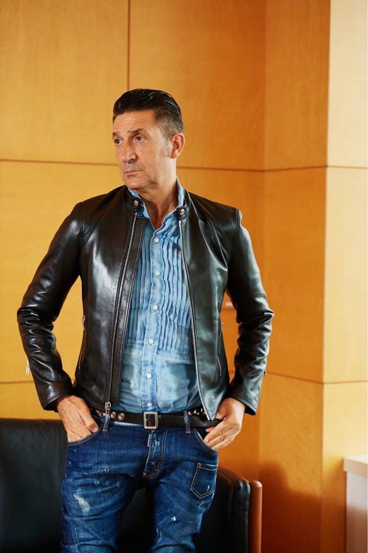 SAINT LAURENTサンローラン キースレーサー レザージャケット 54