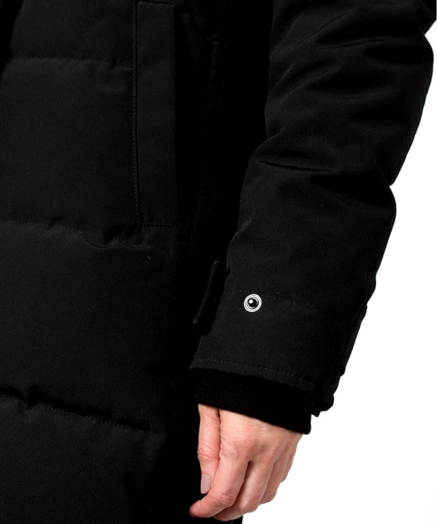 カナダグース ファー付きロングダウンジャケット