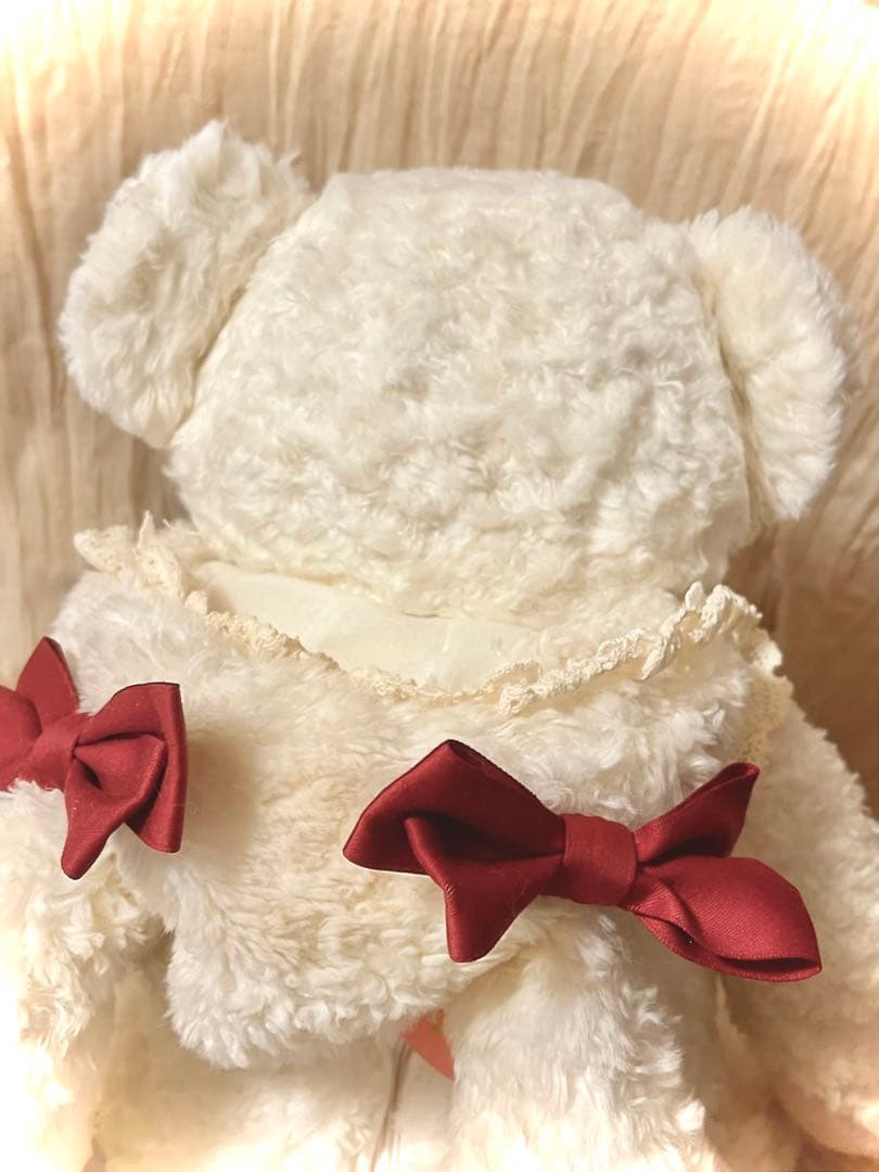 うさくみゃリュック　大　赤リボン