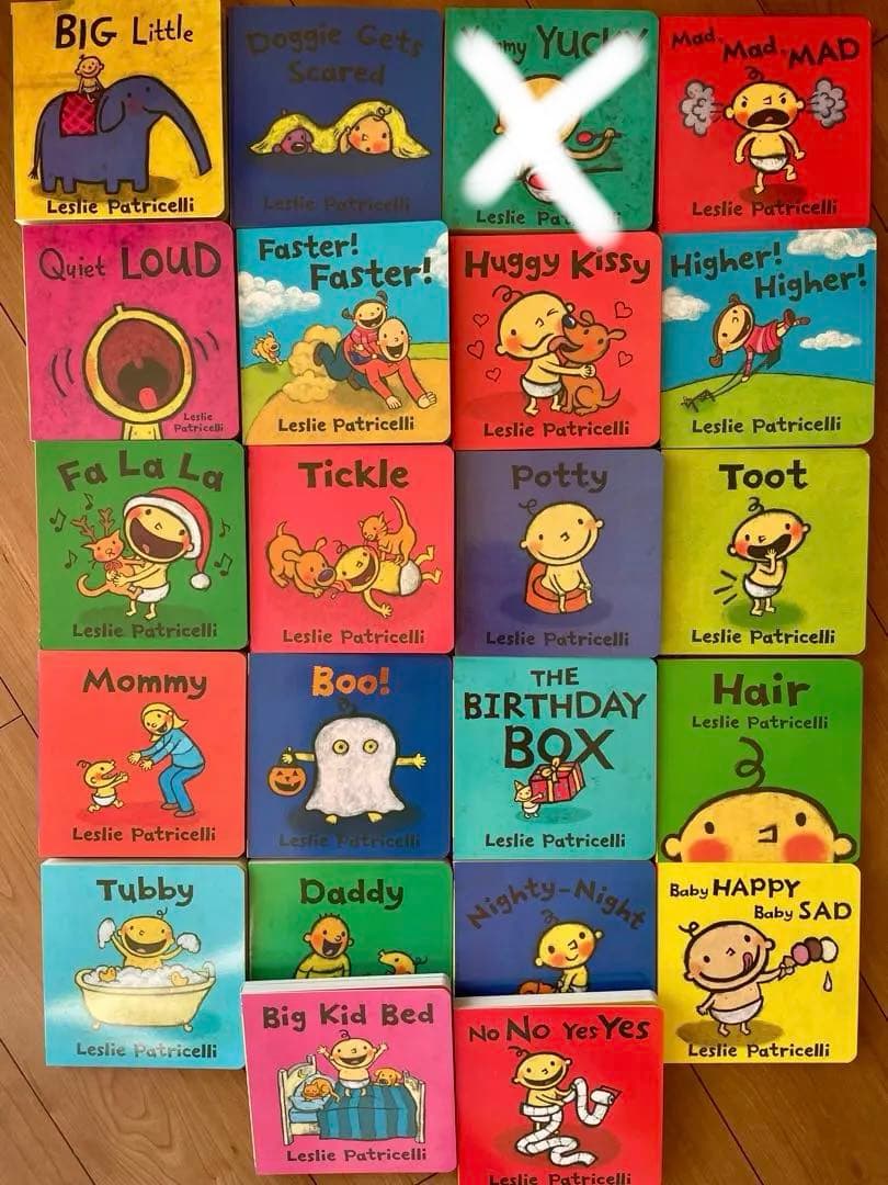 新品Leslie Patricelli レスリーパトリセリ英語絵本まとめ21冊