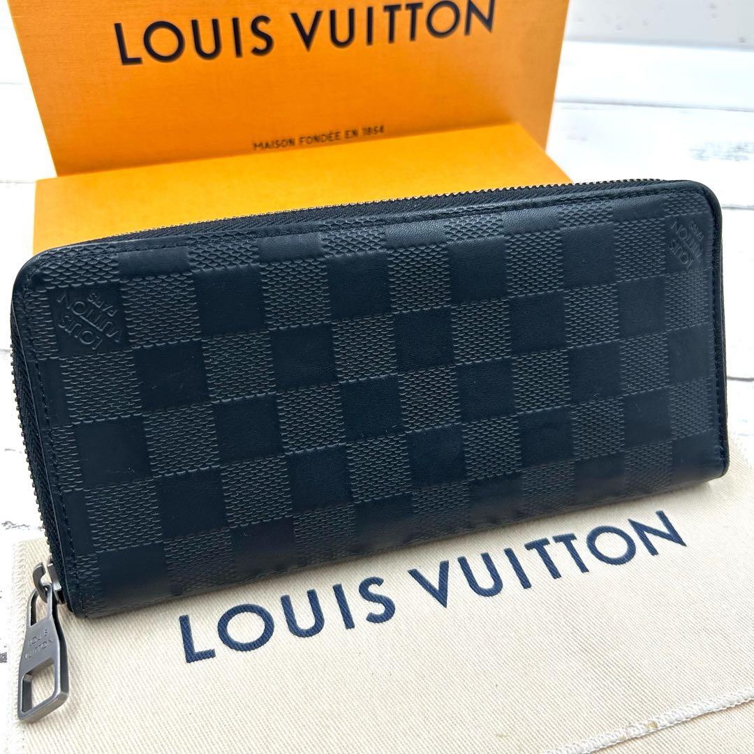 【♡】ルイヴィトン ダミエ アンフィニ ジッピーウォレット ヴェルティカル