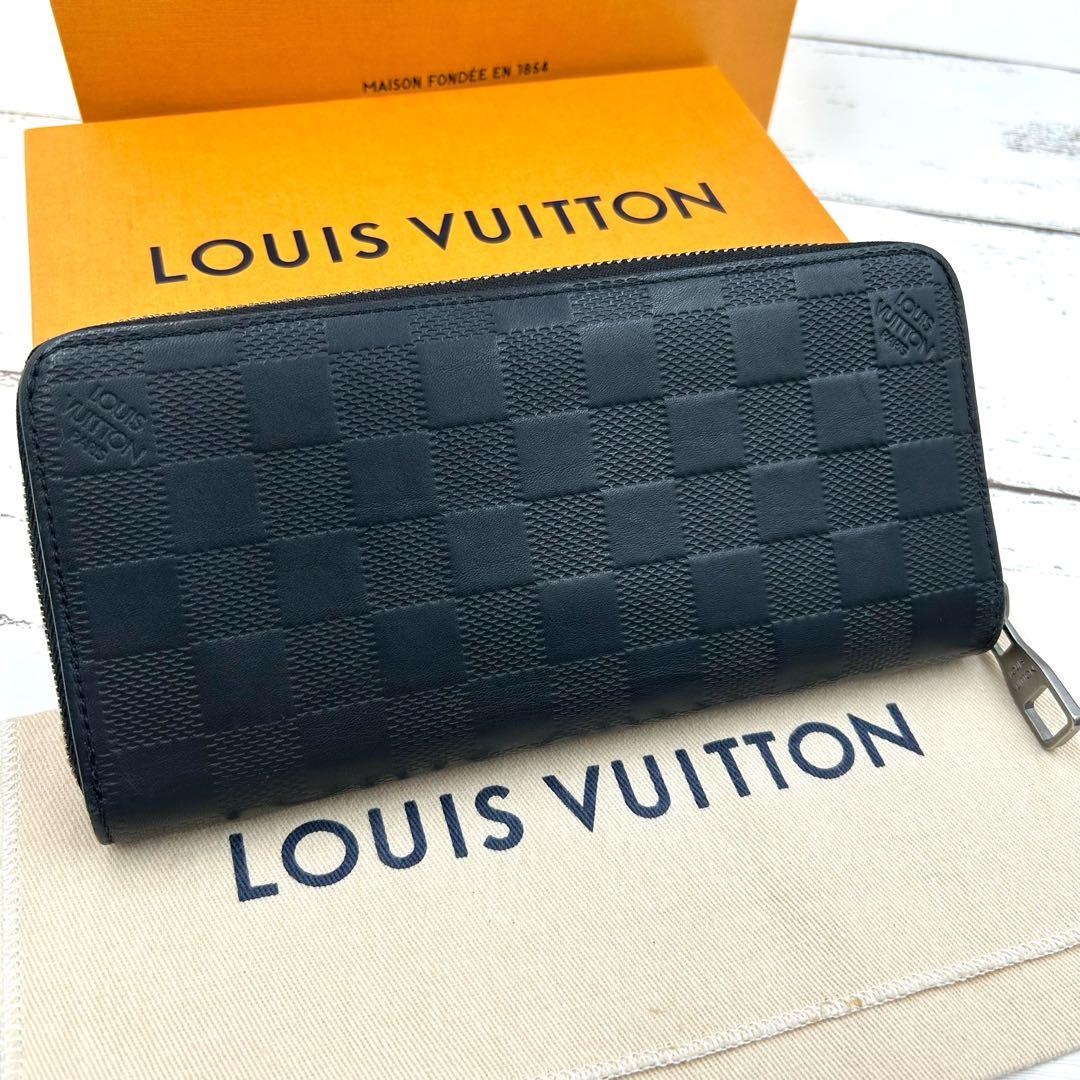 【♡】ルイヴィトン ダミエ アンフィニ ジッピーウォレット ヴェルティカル