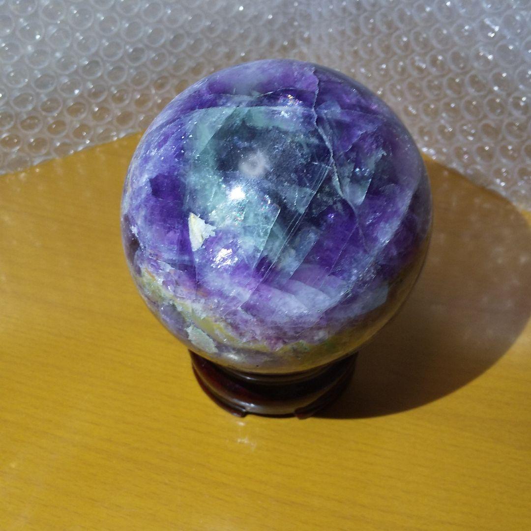 天然石丸球（置物）