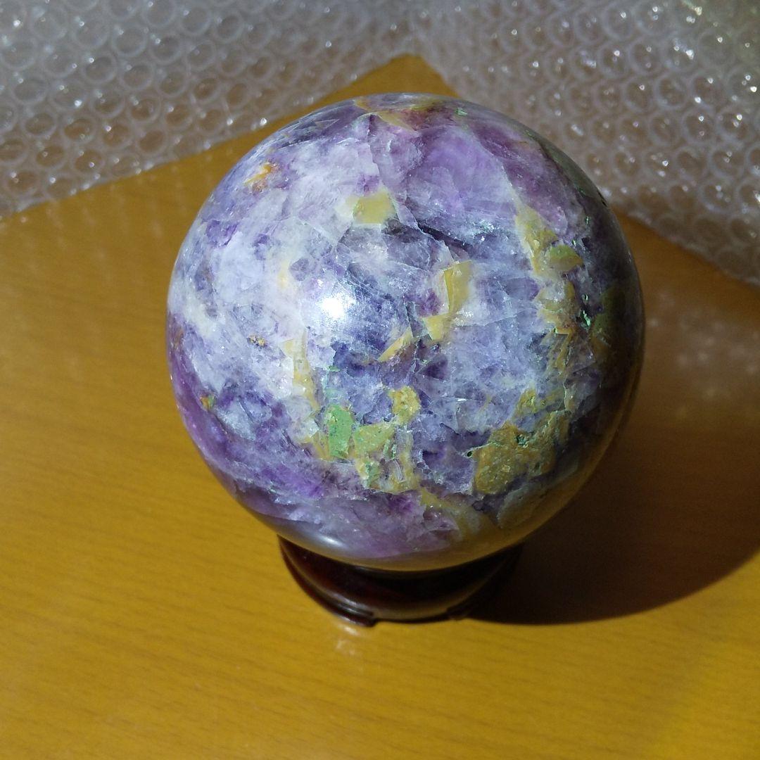 天然石丸球（置物）