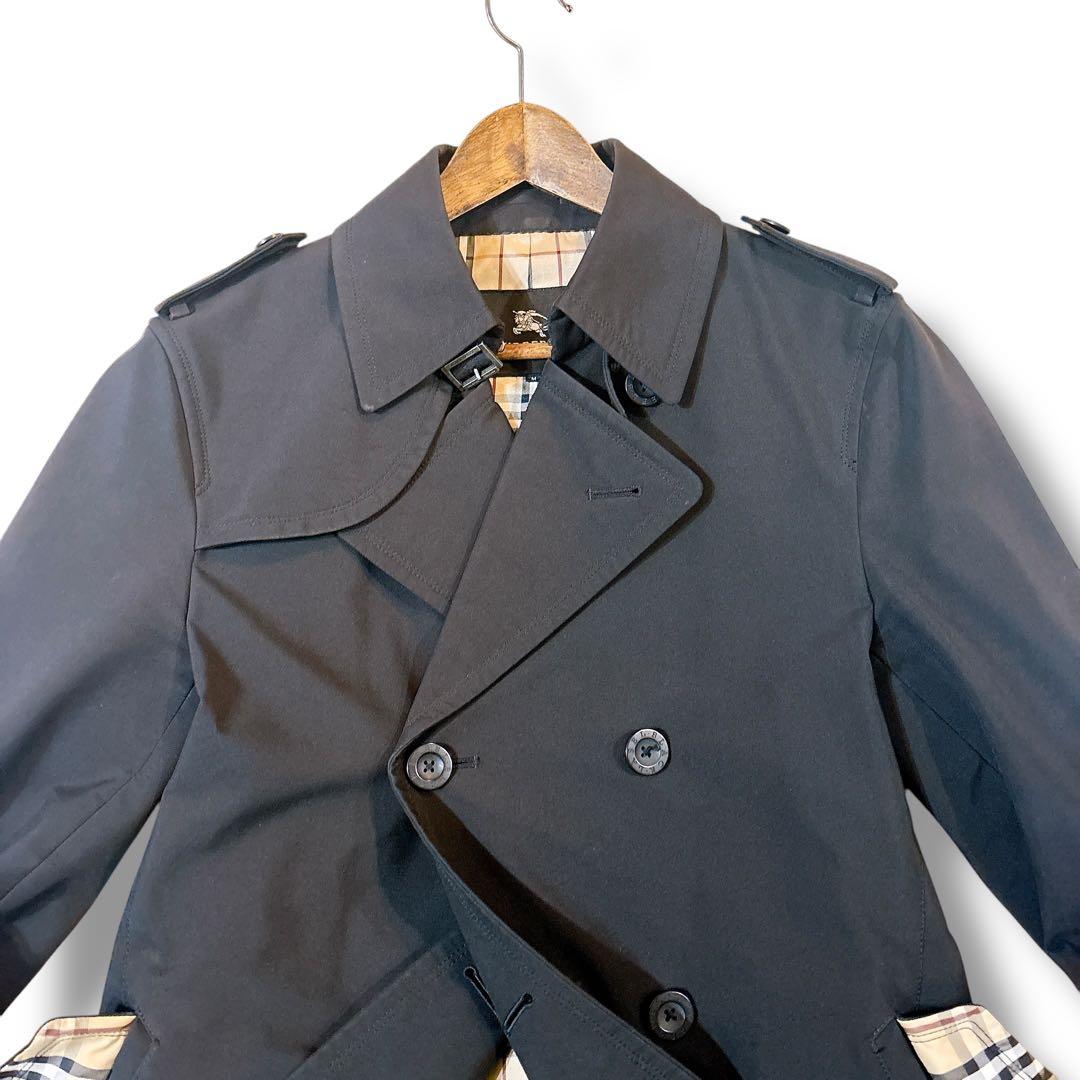 美品✨バーバリーブラックレーベル トレンチコート ノバチェック Mサイズ