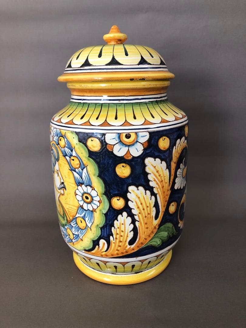 イタリア陶器　シシリア島パレルモで購入