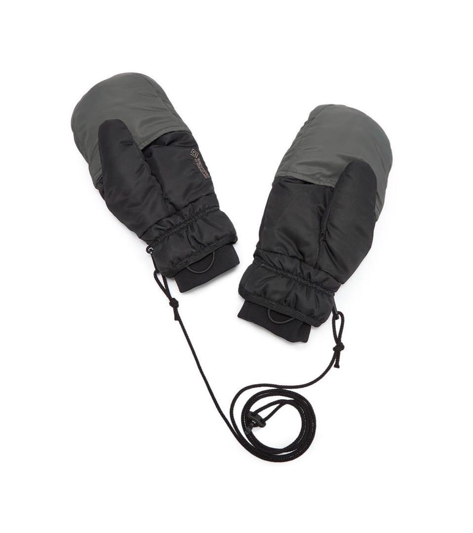 即発送 PALACE THE NORTH FACE DOWN GLOVE グレー