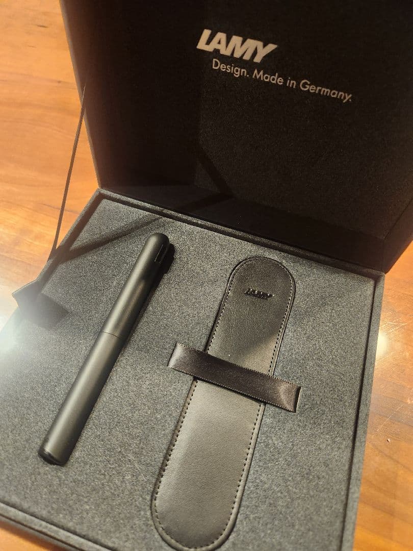 【限定品】LAMY　ラミー　万年筆　ダイアログCC オールブラック　F（細字）