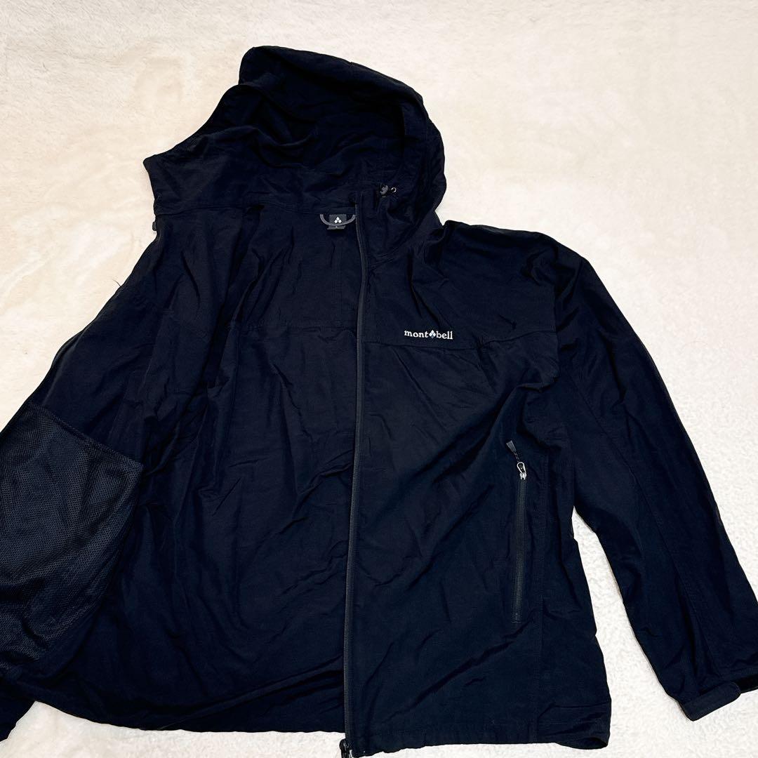 美品✨モンベル O.D.パーカー フーデット ナイロンジャケット L ブラック