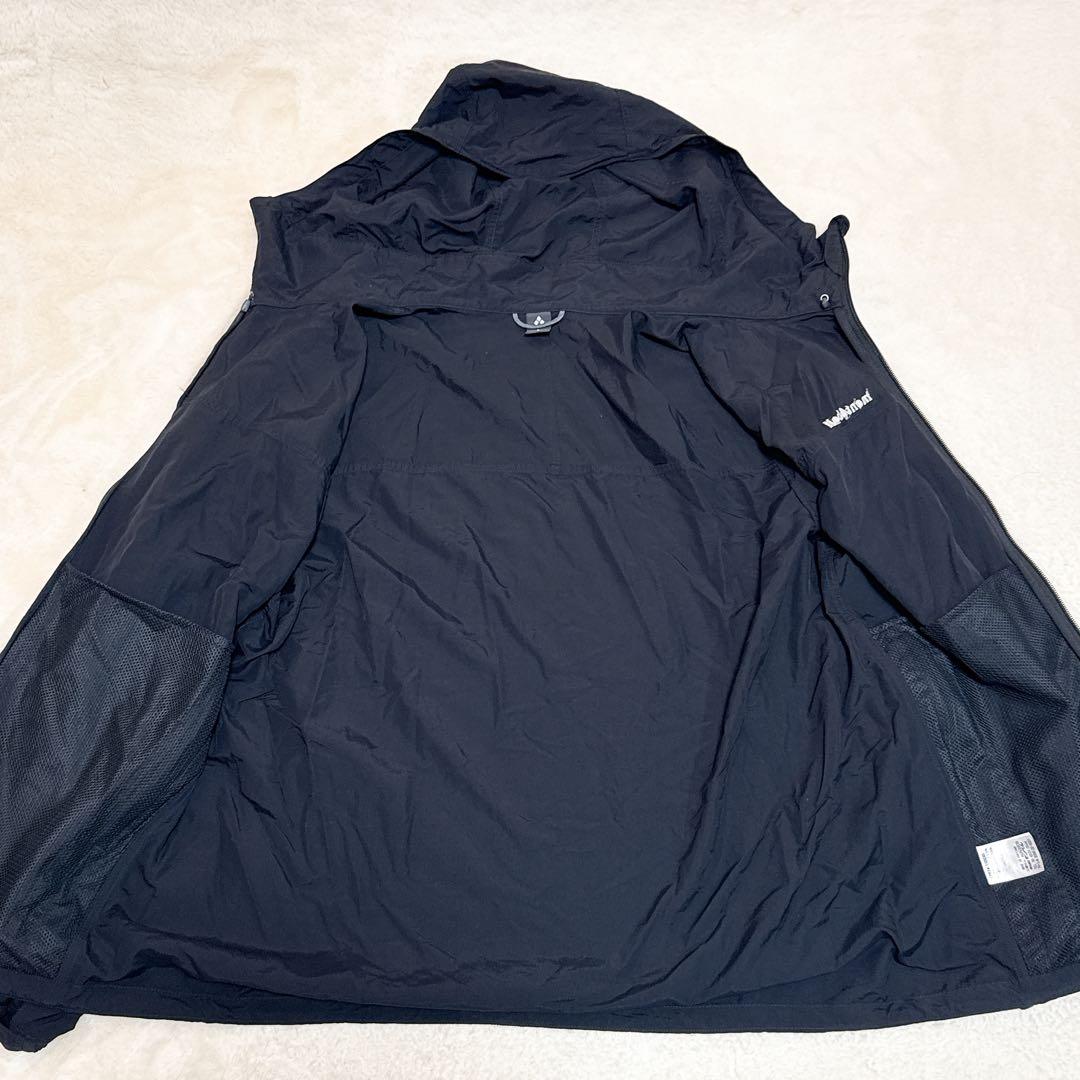 美品✨モンベル O.D.パーカー フーデット ナイロンジャケット L ブラック