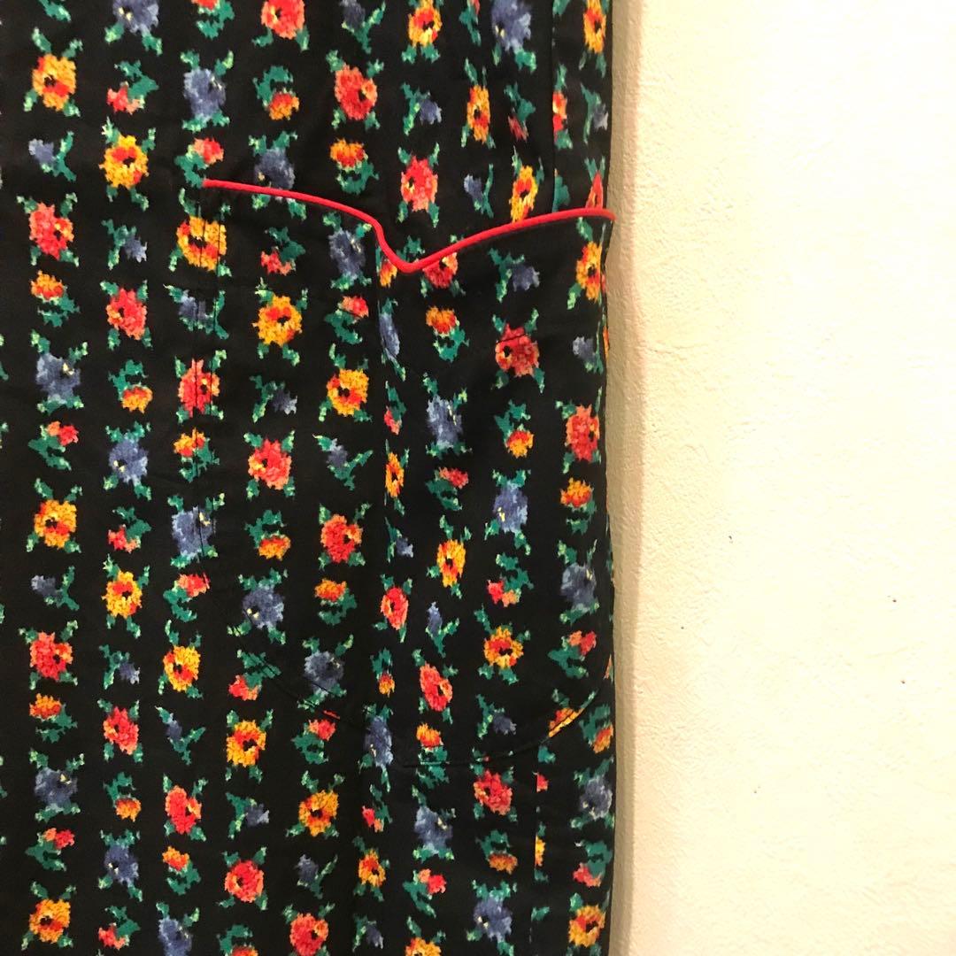 【新品未使用品】★Feiler フェイラー　レア物　★総花柄　黒