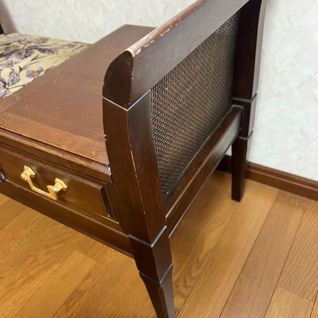 マルニ木工 オールドマルニ 地中海シリーズ ベンチチェア テレフォン チェア