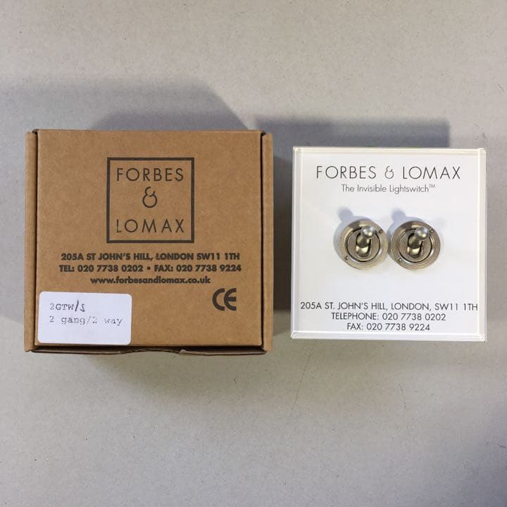 FORBES&LOMAX 2スイッチ付 イギリス製