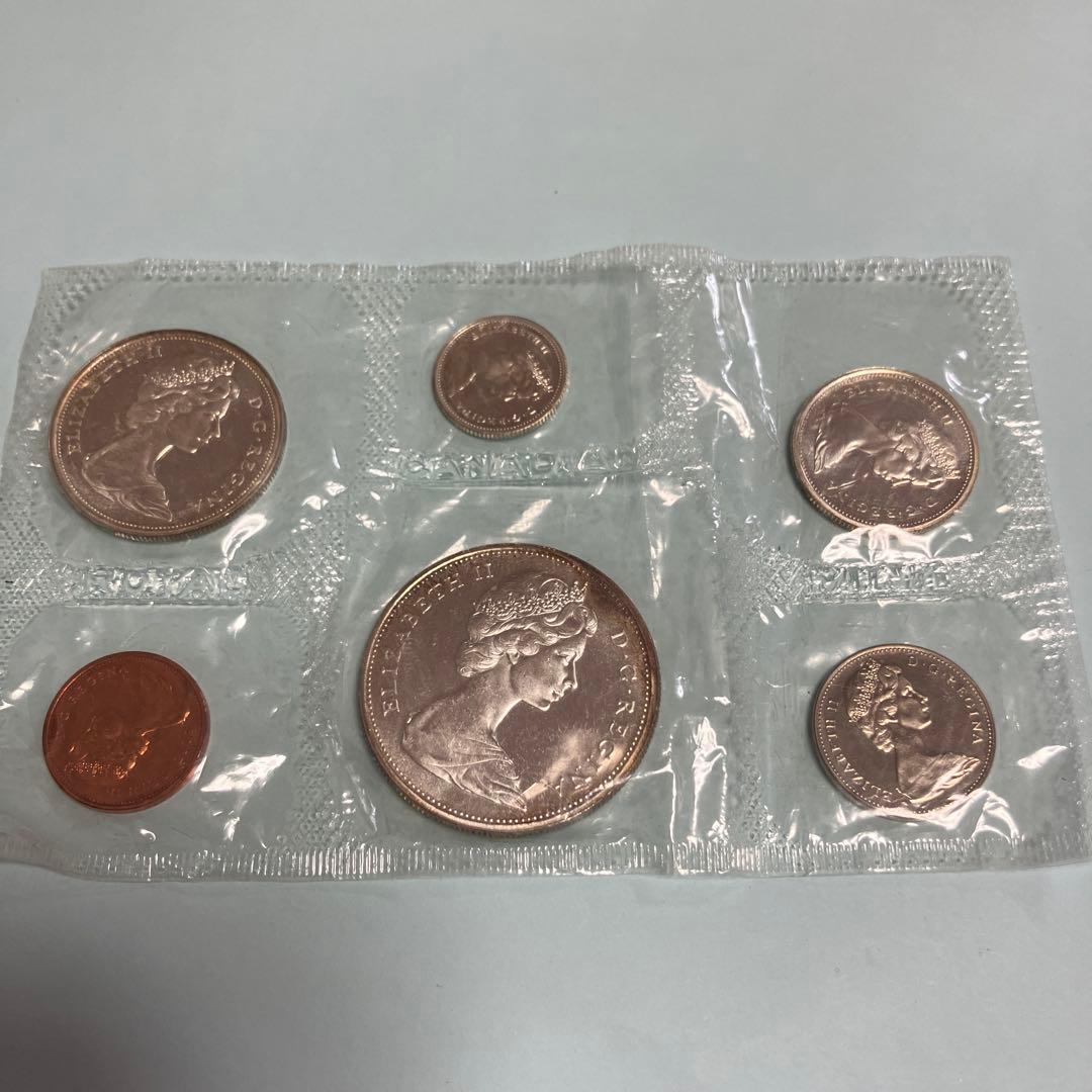 1953年発行 エリザベス女王 旧貨幣セット