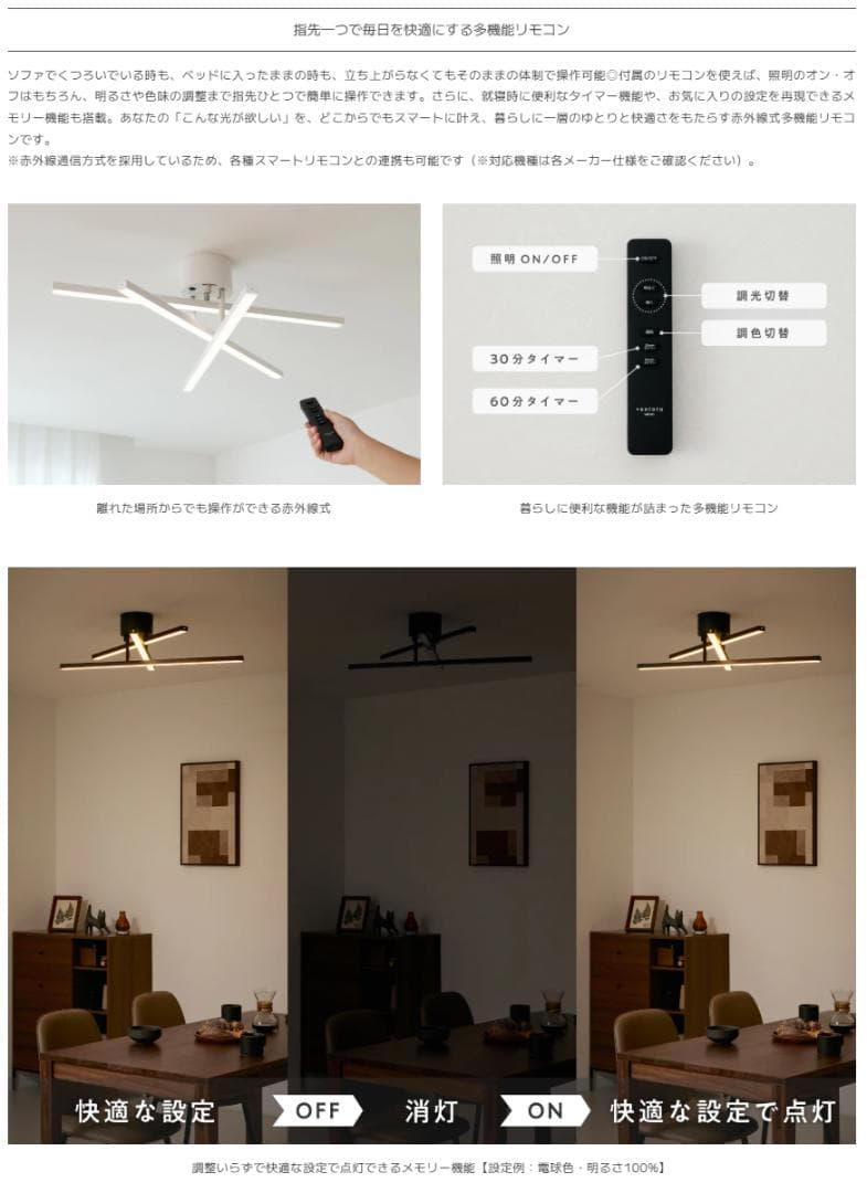 156 VENTOTA LEDシーリングライト Astra（アストラ）