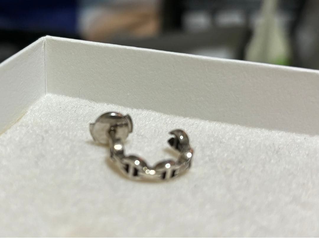 HOORSENBUHS ホーセンブース　トライリンク フープピアス シルバー