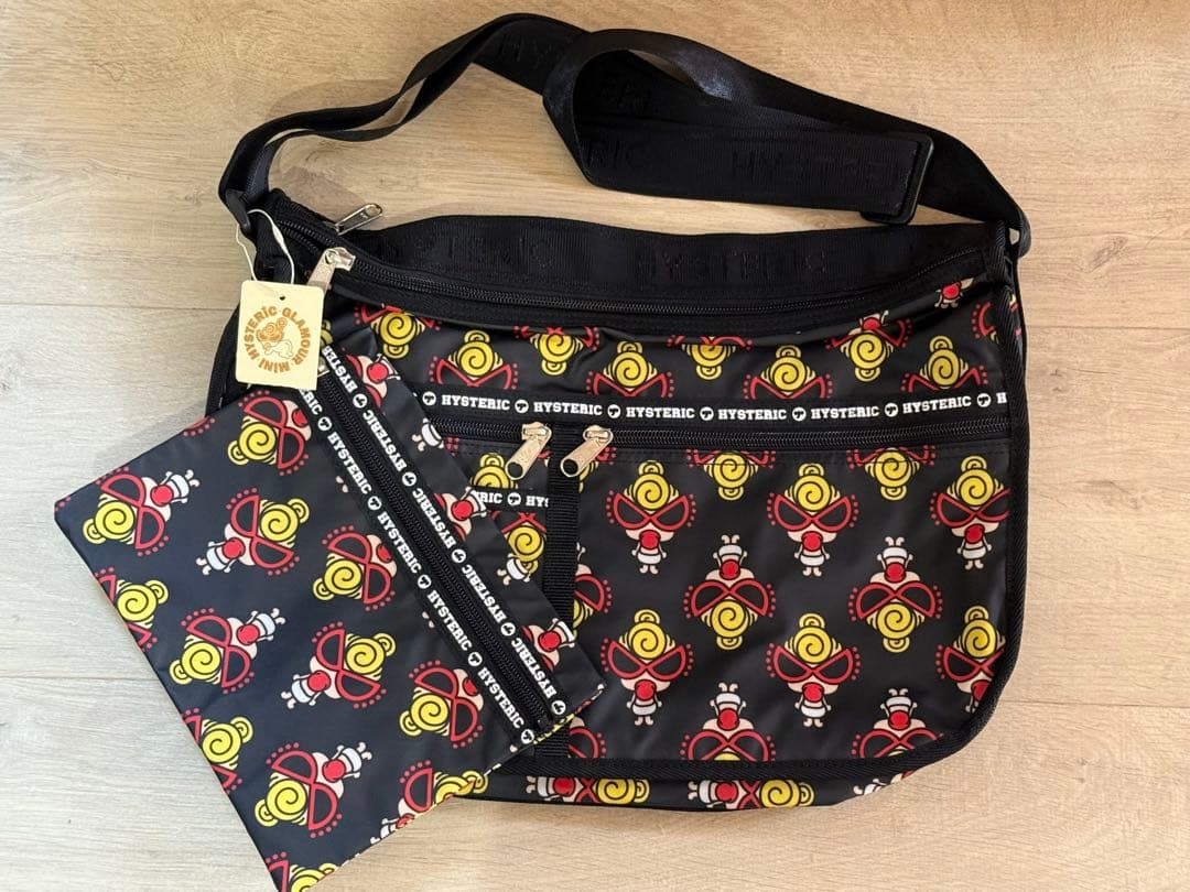 ヒスミニ✨ヒステリックミニ✨ショルダーバッグ✨レア マザーズバッグ✨ポーチ付き