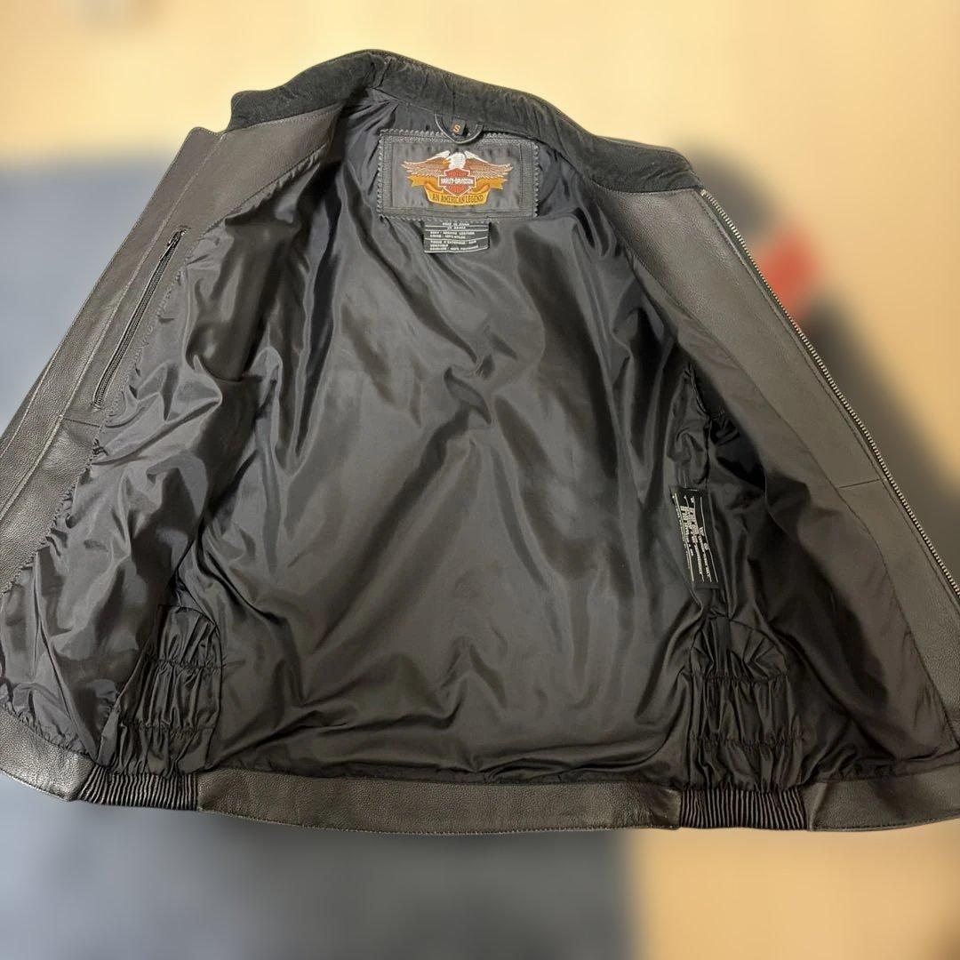 ハーレーダビッドソン 　革ジャン　Sサイズ