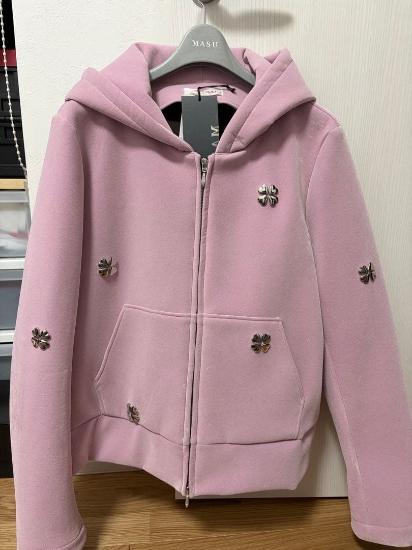 トップス MASU24ssFLOCKYDOLLZIP-UP HOODIE