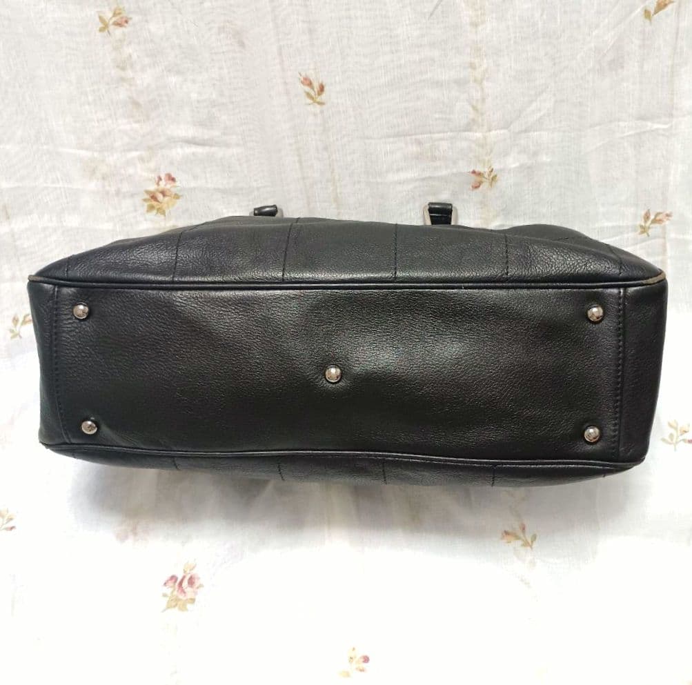 CHANEL シャネル ボストンバッグ✨️チョコバー✨️ブラックレザー✨️専用袋