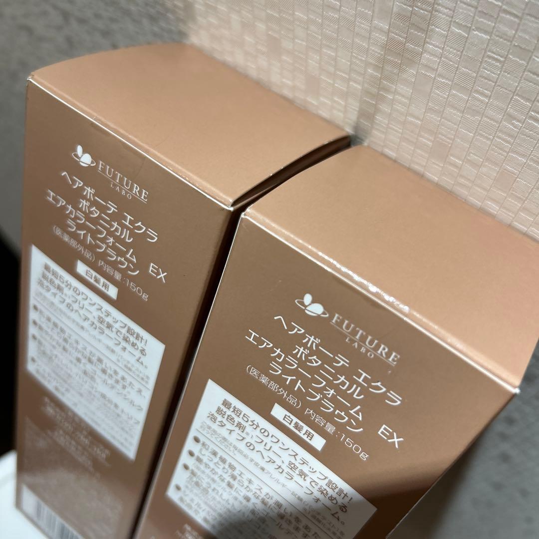 ヘアボーテエクラ ボタニカルエアカラーフォーム EX 150g　２本セット