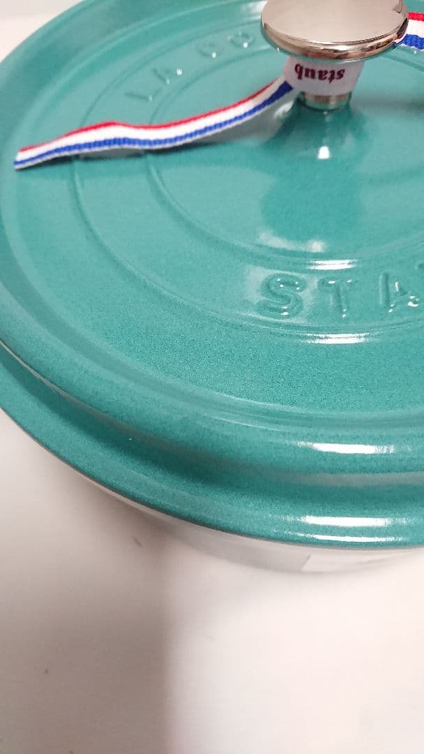 ストウブ 　ココットラウンド24㎝　ミント　限定カラー