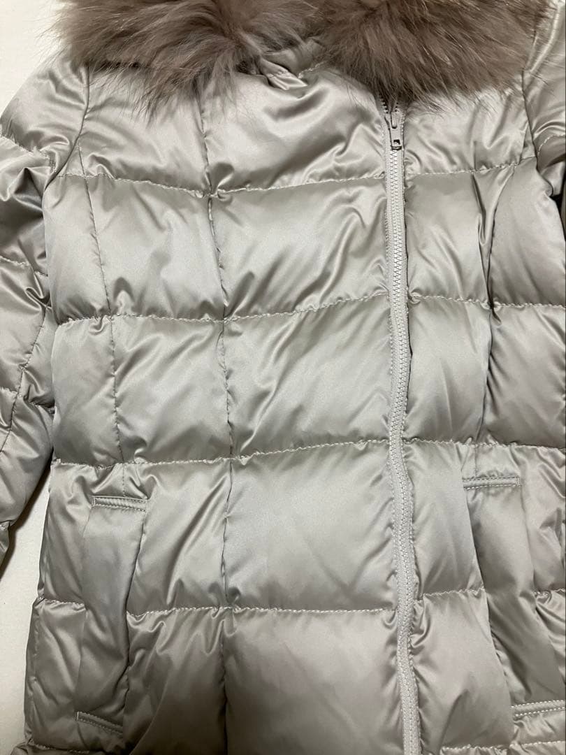 BOSCH ダウンロングコート ファー付き