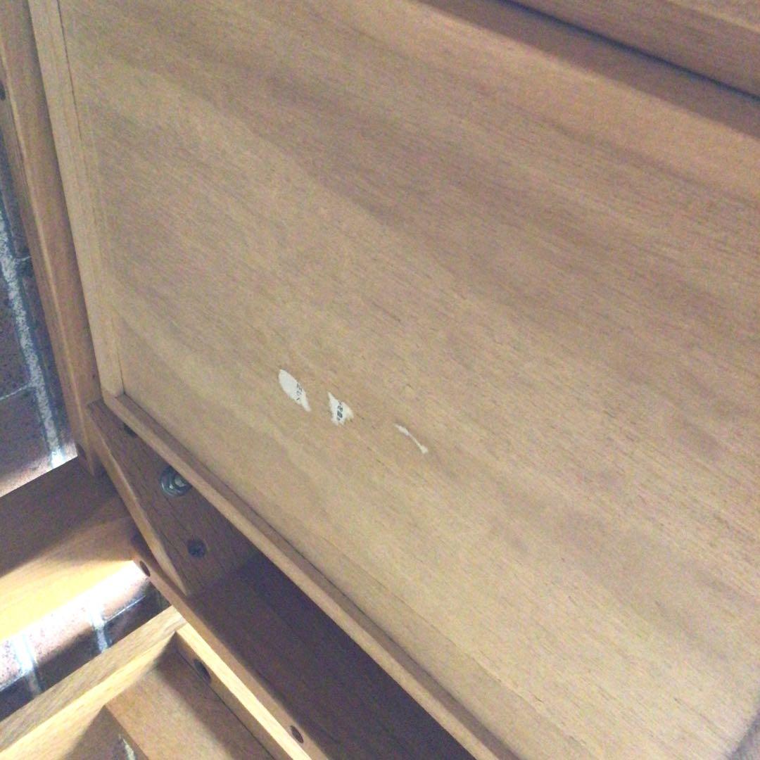 MUJI 無印良品 デスク タモ材 幅80 ナチュラル USED 展示品 引取可