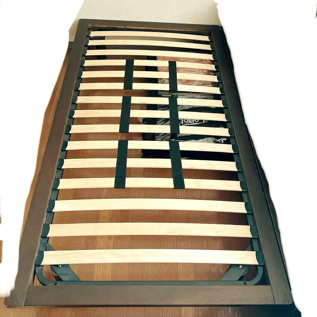 無印良品　ベッドフレーム　ウォールナット？　シングル　MUJI