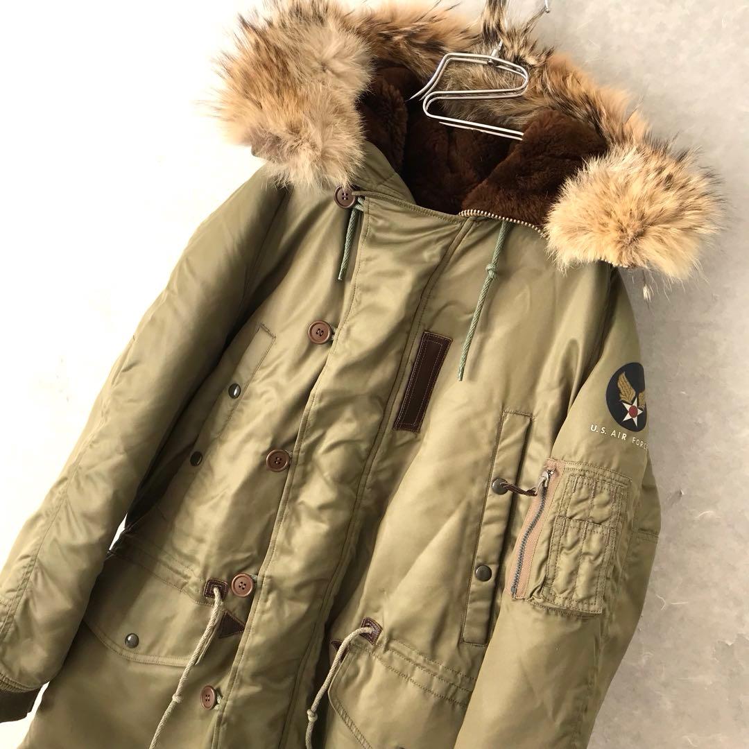 フェローズ CCマスターズ N-3B フライトジャケット レア カーキ L