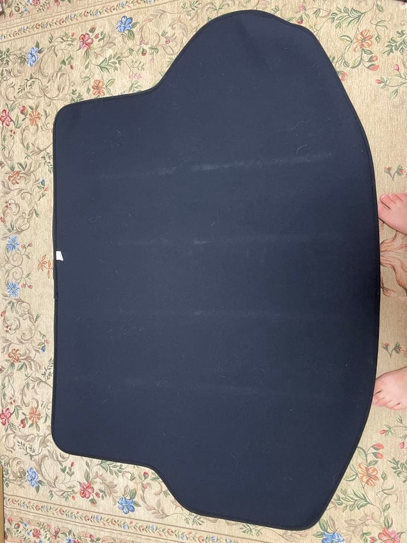 ハリアー60系　トヨタ純正トノカバー＆ラゲジソフトトレイ&リアマットセット