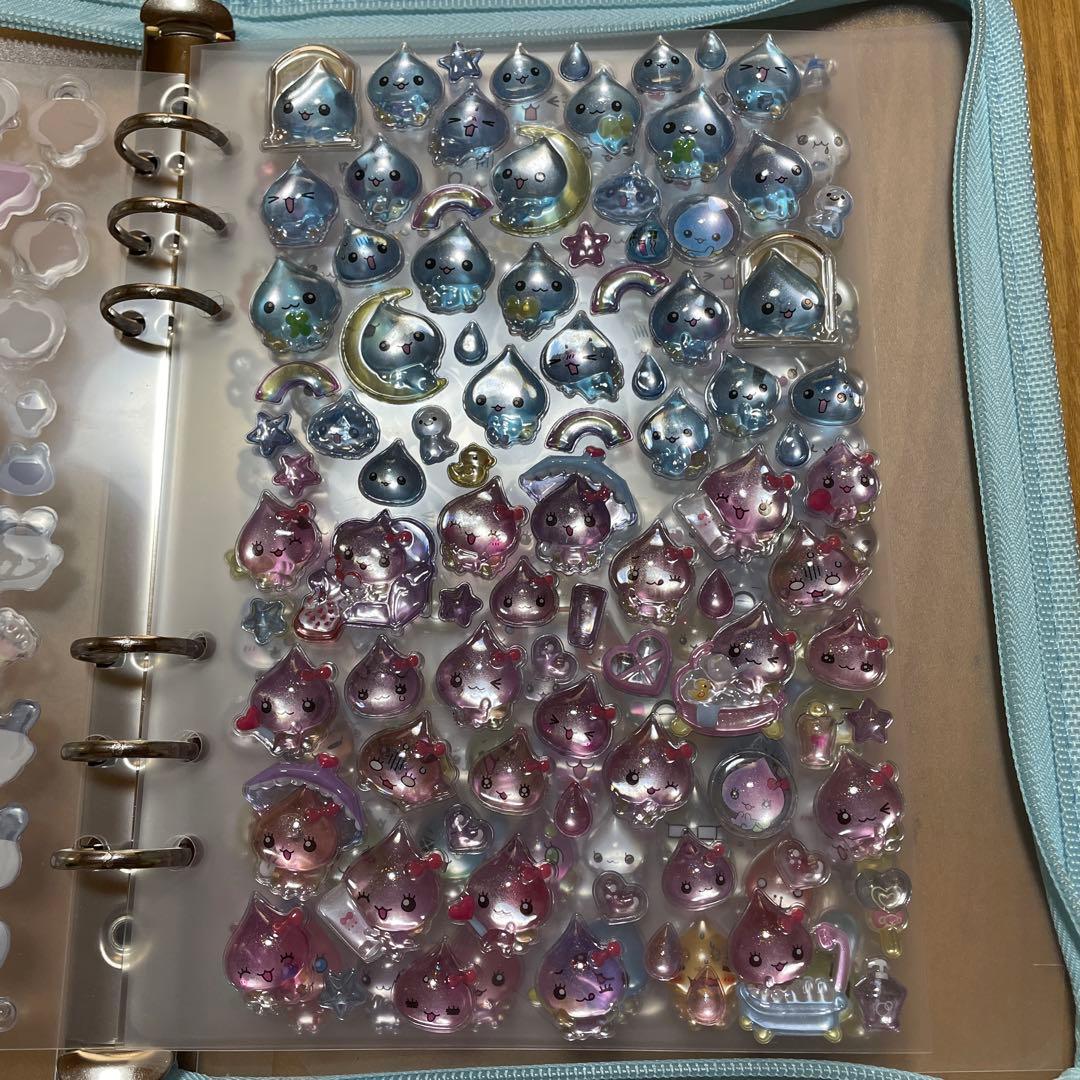 シール帳　完成品　卒業　ボンボンドロップシールなど