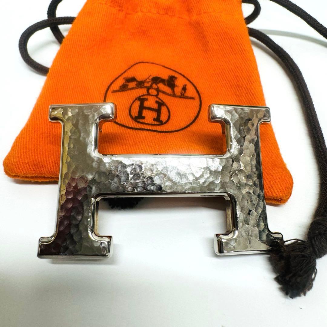 エルメス コンスタンス ベルトバックル シルバー